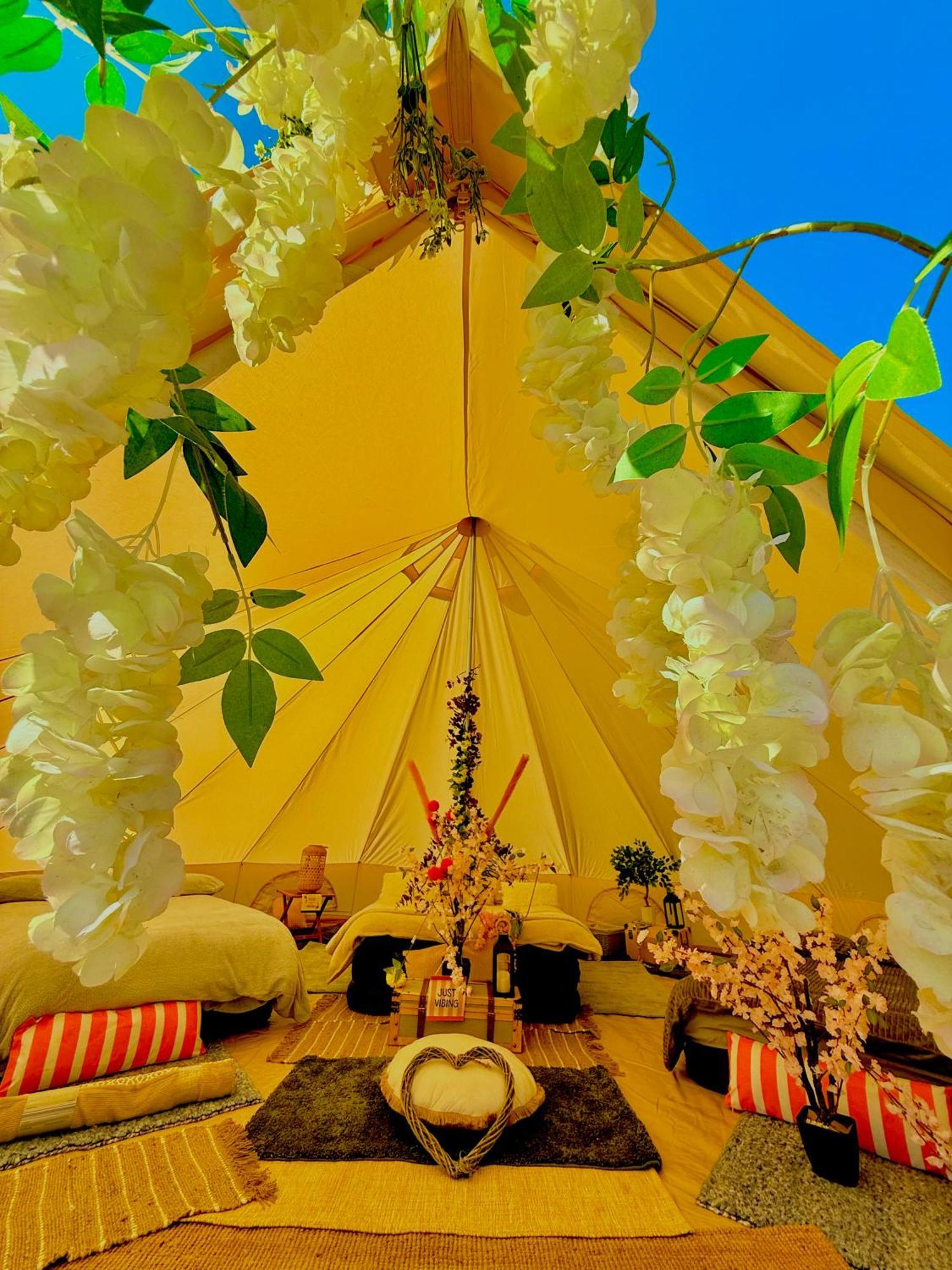 Cayoretreat Luxury Bell Tent Clodock 외부 사진